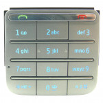 9791M62 Tastiera Latin Silver per Nokia C3 Touch and Type