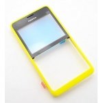 02503G8 Cover anteriore Giallo per Nokia Asha 210