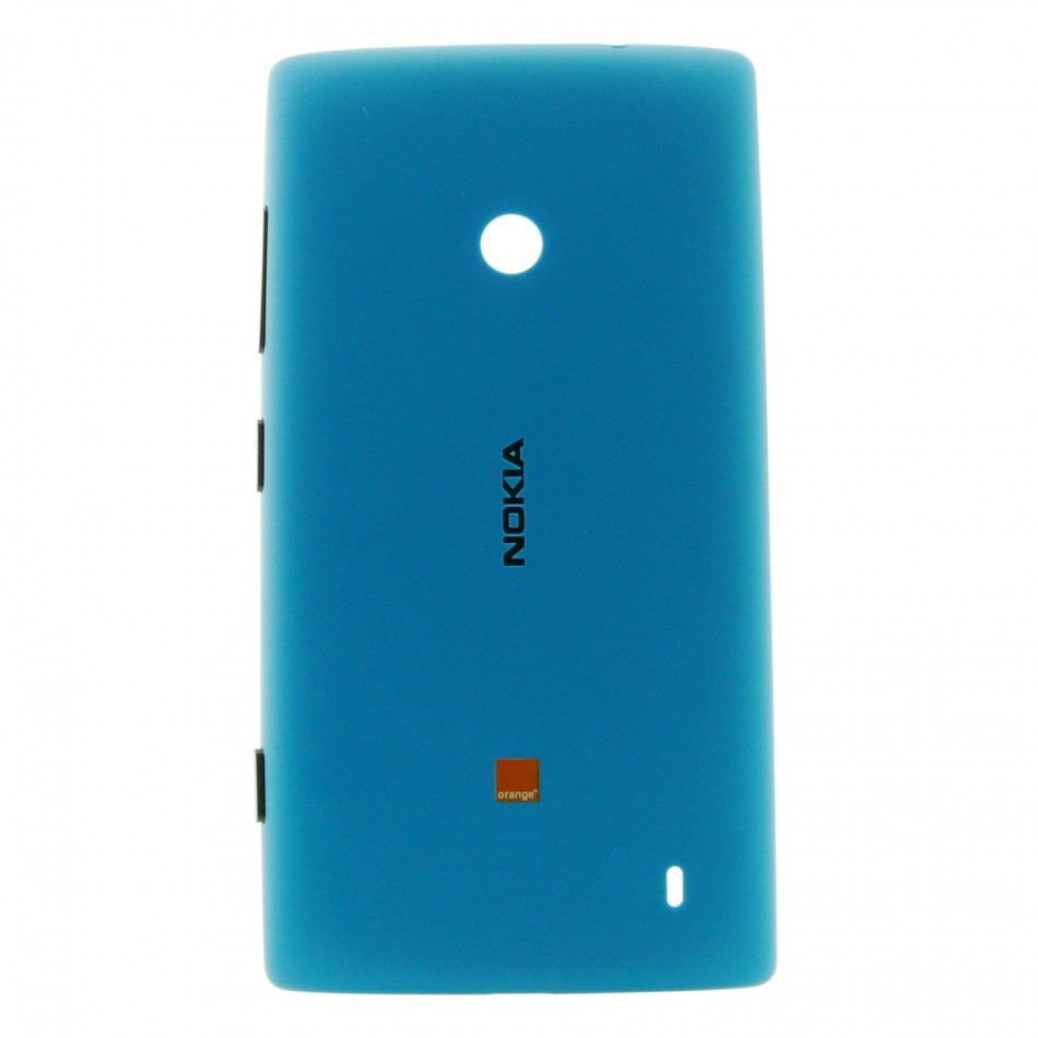 CC-3068 Cover batteria Cyan con scritta orange CC-3068 Cover batteria Cyan con scritta orange