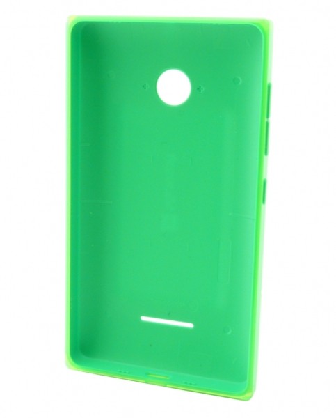 Cover posteriore Verde effetto lucido per Microsoft Lumia 435 e 532 Cover posteriore Verde effetto lucido per Microsoft Lumia 435 e 532