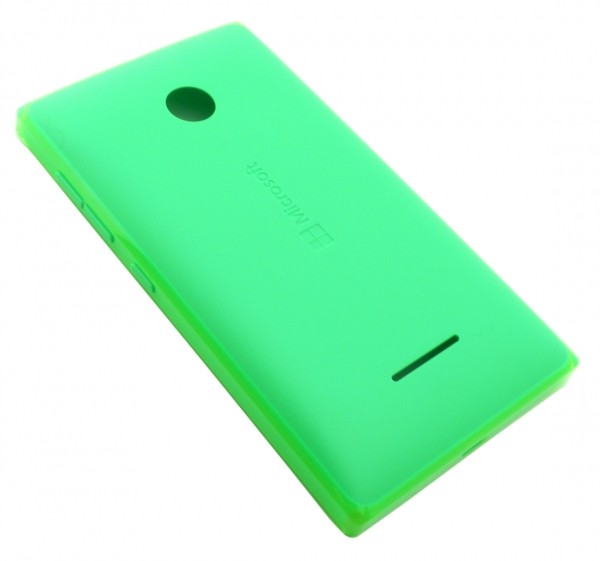 Cover posteriore Verde effetto lucido per Microsoft Lumia 435 e 532 Cover posteriore Verde effetto lucido per Microsoft Lumia 435 e 532
