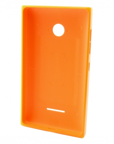 Cover posteriore Orange effetto lucido per Microsoft Lumia 435 e 532 Cover posteriore Orange effetto lucido per Microsoft Lumia 435 e 532