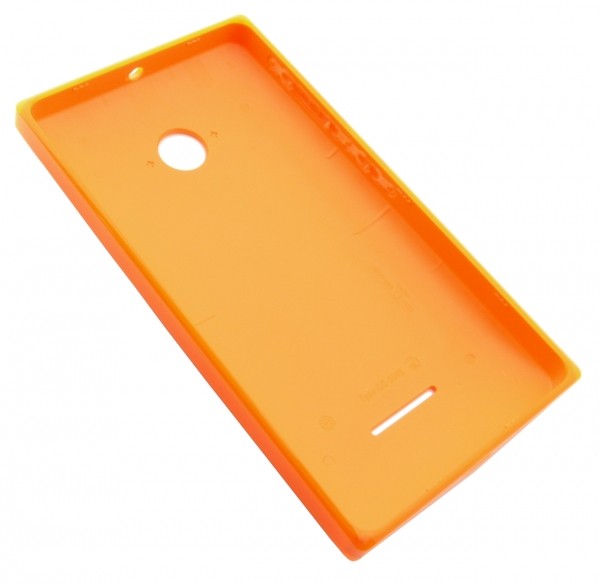 Cover posteriore Orange effetto lucido per Microsoft Lumia 435 e 532 Cover posteriore Orange effetto lucido per Microsoft Lumia 435 e 532