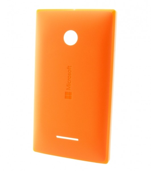 Cover posteriore Orange effetto lucido per Microsoft Lumia 435 e 532 Cover posteriore Orange effetto lucido per Microsoft Lumia 435 e 532