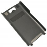 Cover batteria  acciaio nero