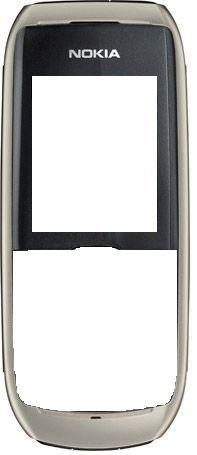 Guscio frontale Silver + Vetrino Nero Guscio frontale Silver + Vetrino Nero