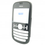 0258867 Cover anteriore graphite per Nokia Asha 200