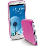 035GALAXYS3F Cover trasparente fucsia ultrasottile per Samsung I9300 Galaxy S3