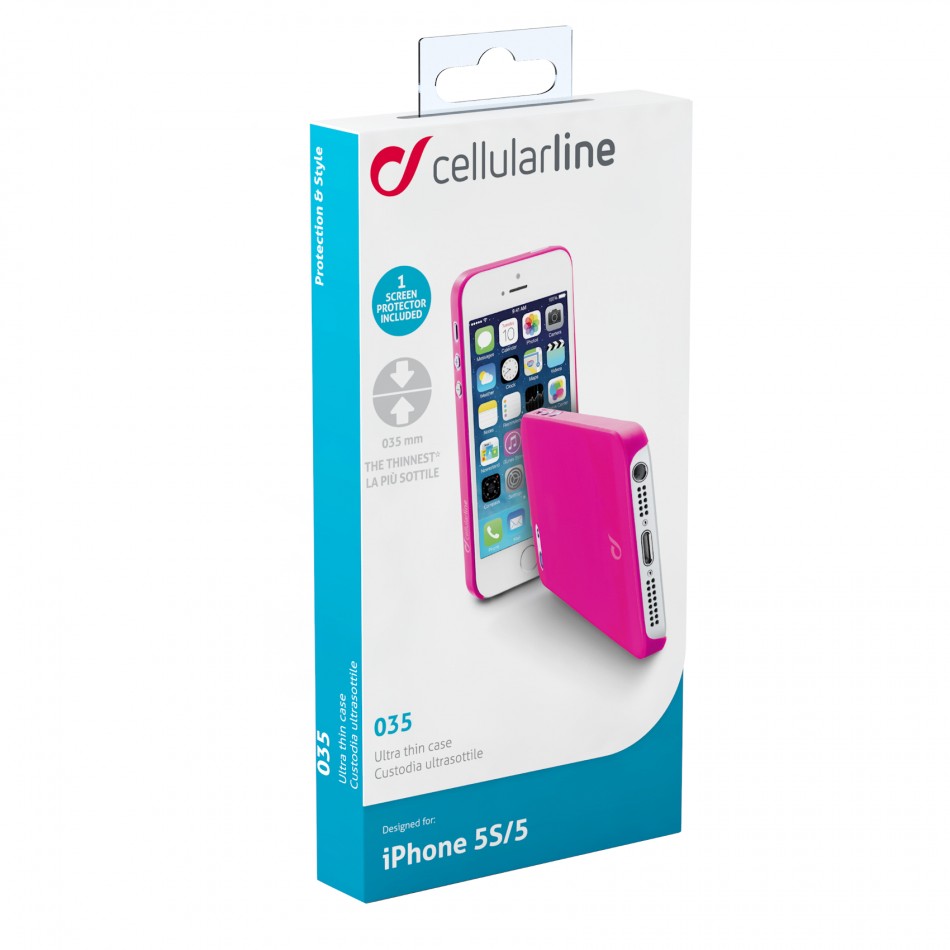 Cover trasparente ultrasottile fucsia Cover trasparente ultrasottile fucsia