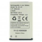 30001813 Batteria BL-5C-01 a litio 800mAh bulk