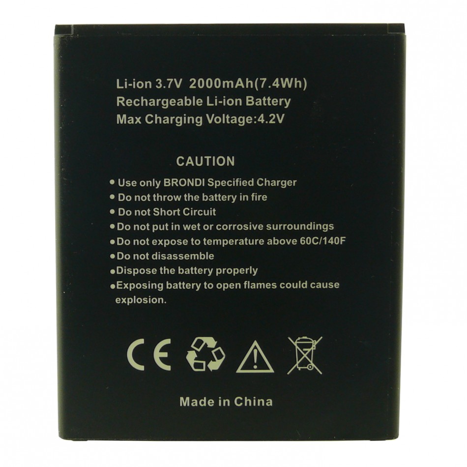 Batteria LEB040 a litio 2000 mAh bulk Batteria LEB040 a litio 2000 mAh bulk