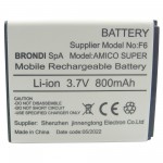 30002786 Batteria F6 a litio 800 mAh bulk