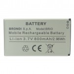 30002824 Batteria a litio 800mAh bulk per Brondi Brio