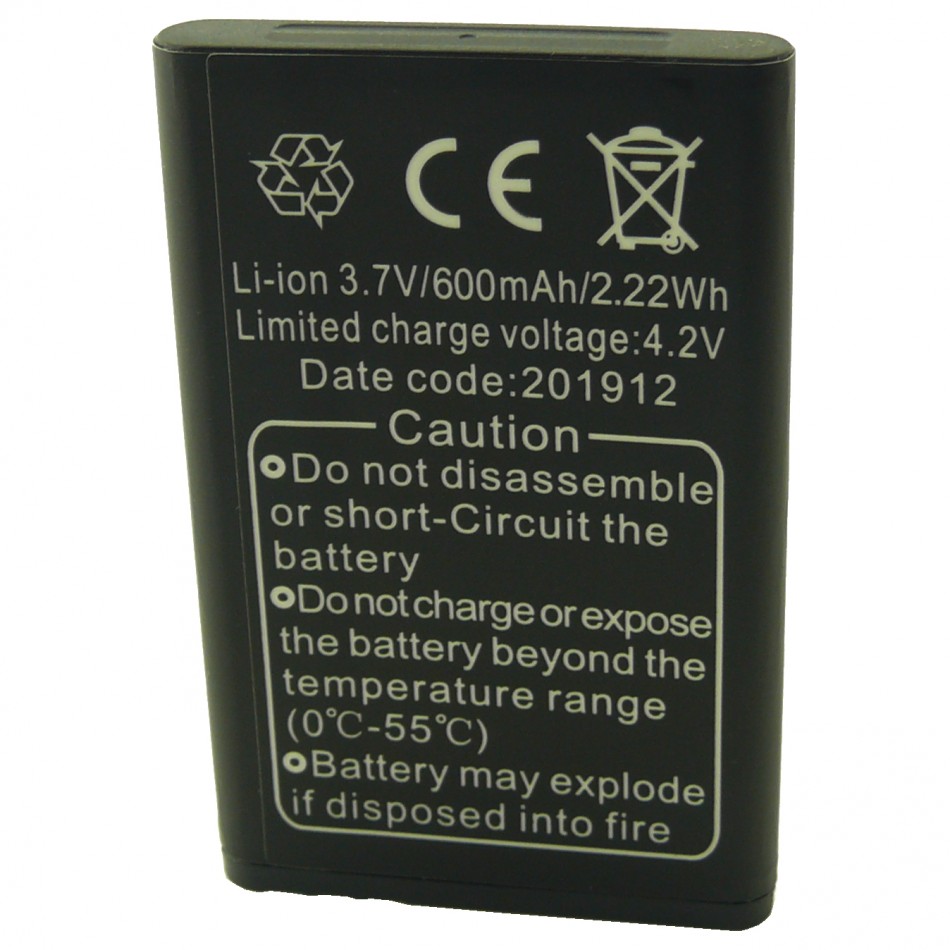 Batteria W12 a litio 600 mAh bulk Batteria W12 a litio 600 mAh bulk