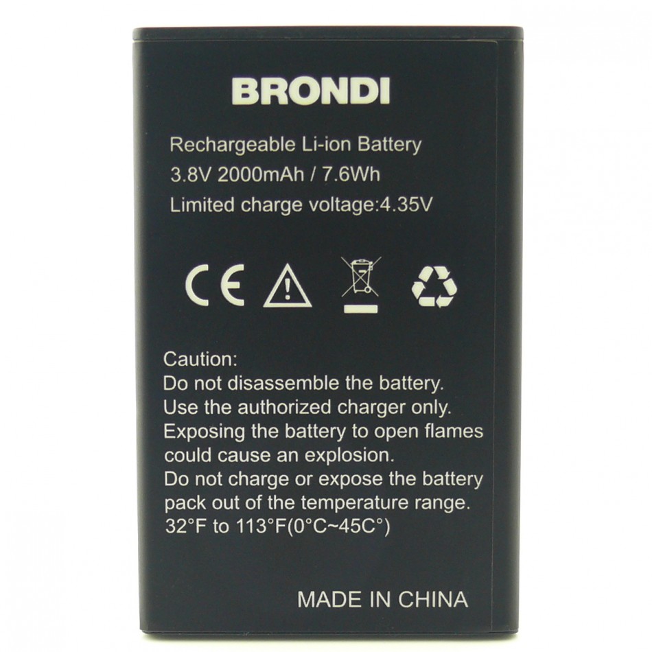 Batteria a litio 2000 mAh bulk Batteria a litio 2000 mAh bulk