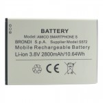 30002902 Batteria S572 a litio 2800mAh bulk