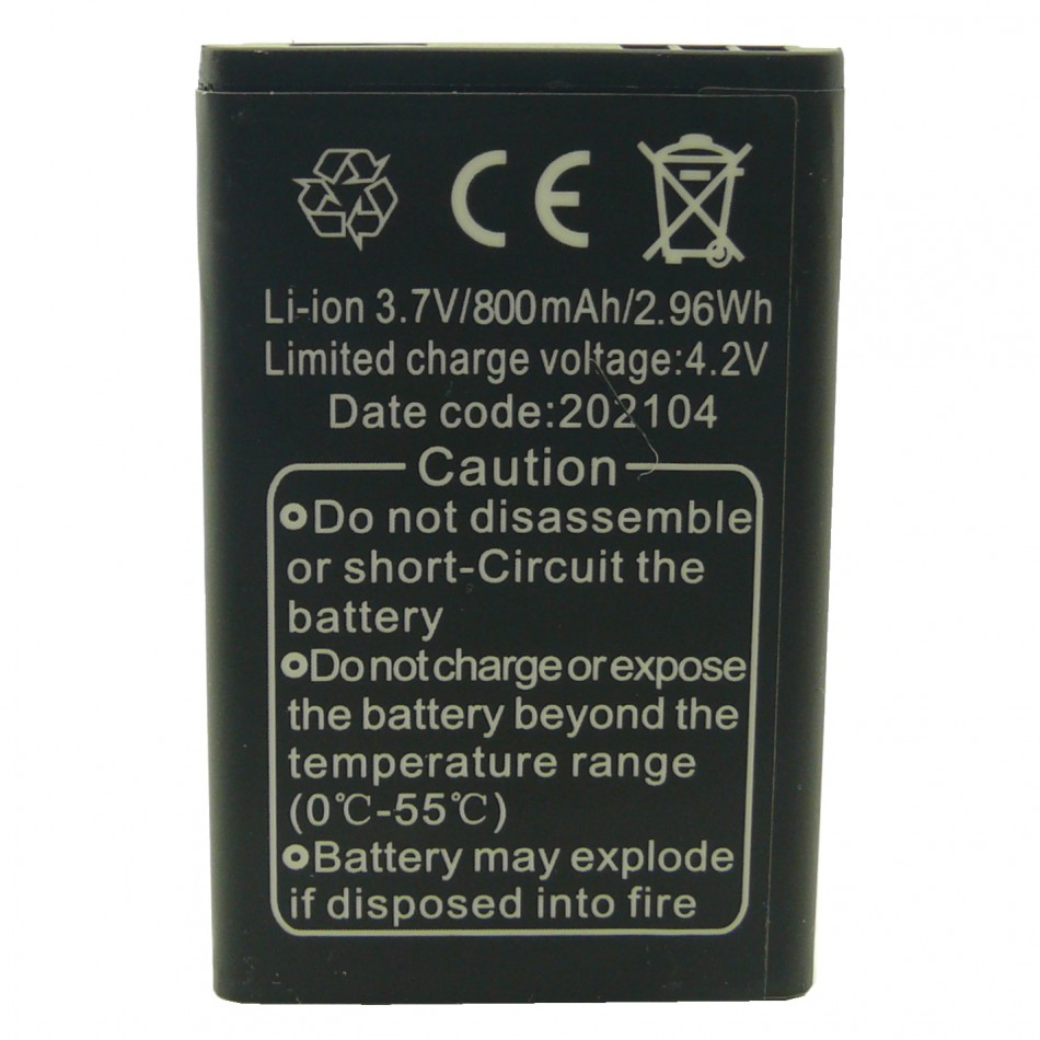 Batteria W11 a litio 800 mAh bulk Batteria W11 a litio 800 mAh bulk