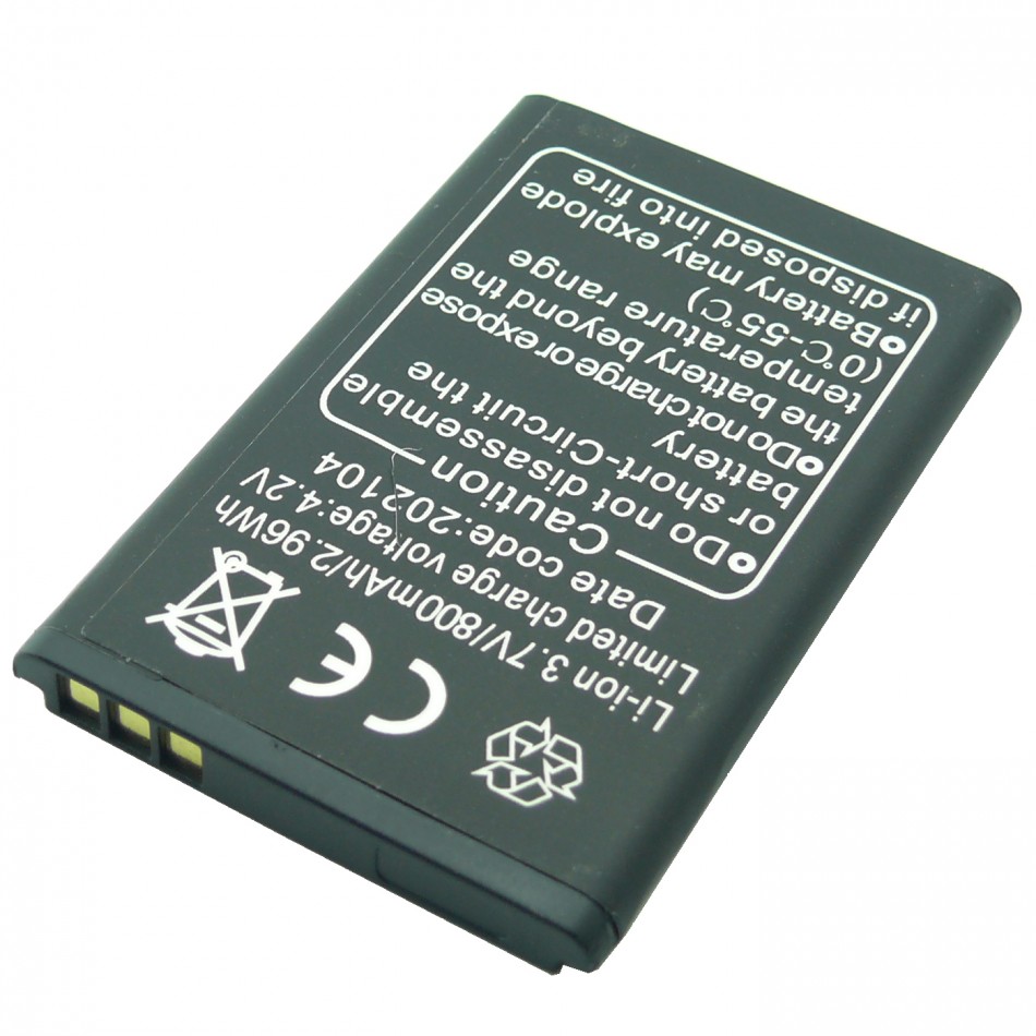 Batteria W11 a litio 800 mAh bulk Batteria W11 a litio 800 mAh bulk