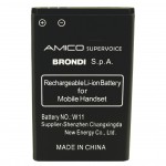30002907 Batteria W11 a litio 800 mAh bulk