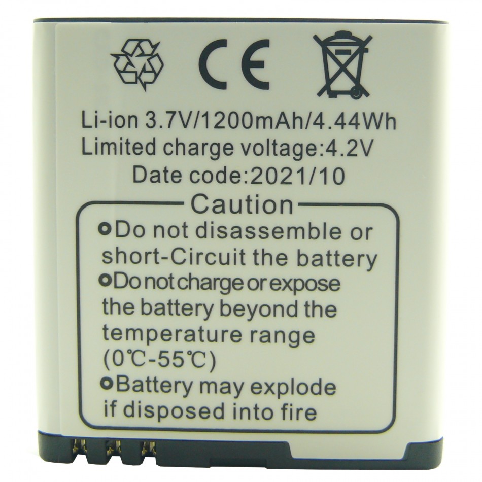 Batteria W16 a litio 1200mAh bulk Batteria W16 a litio 1200mAh bulk