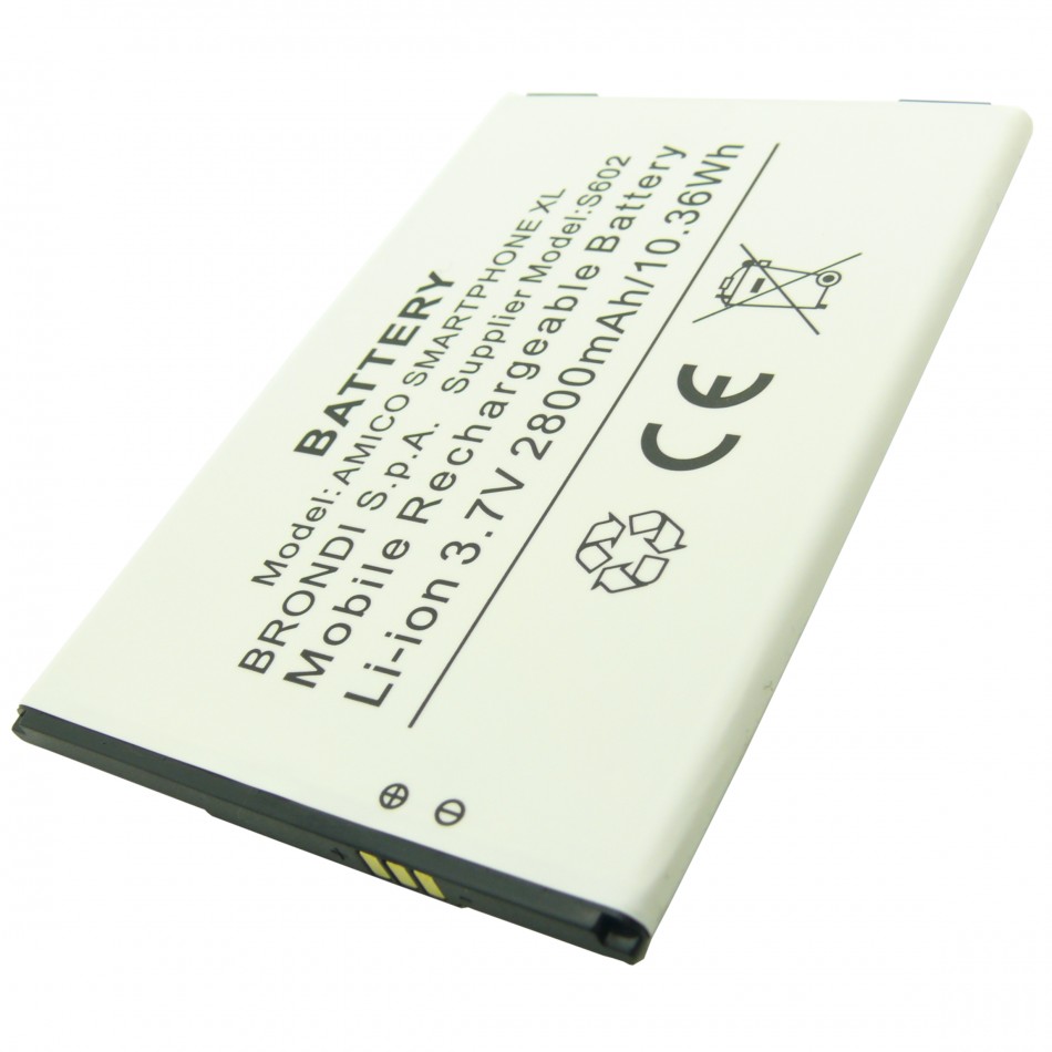 Batteria S602 a litio 2800mAh bulk Batteria S602 a litio 2800mAh bulk