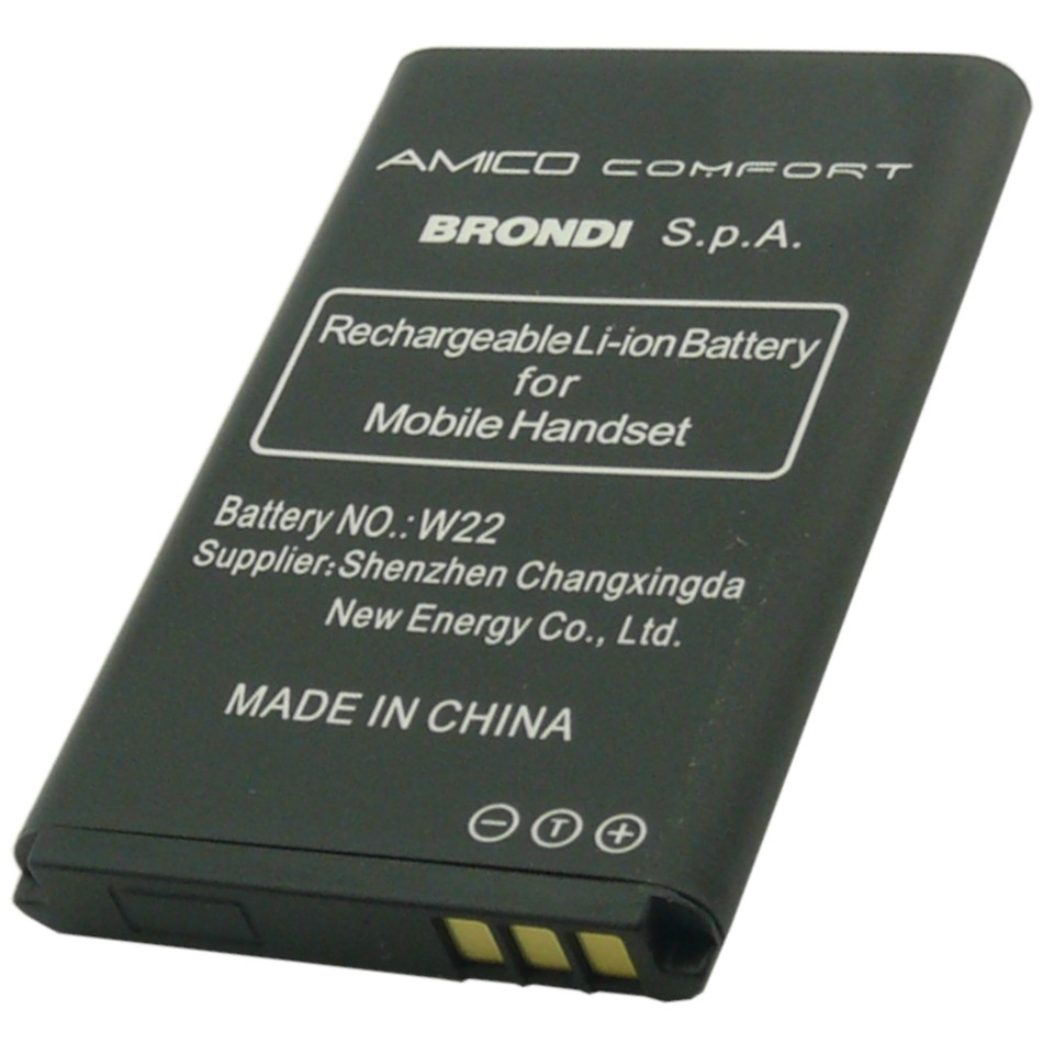 Batteria F6 a litio 800 mAh bulk Batteria F6 a litio 800 mAh bulk