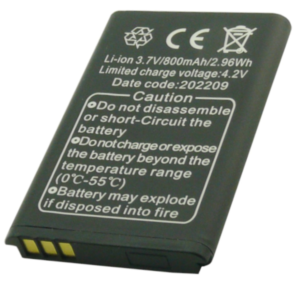 Batteria F6 a litio 800 mAh bulk Batteria F6 a litio 800 mAh bulk