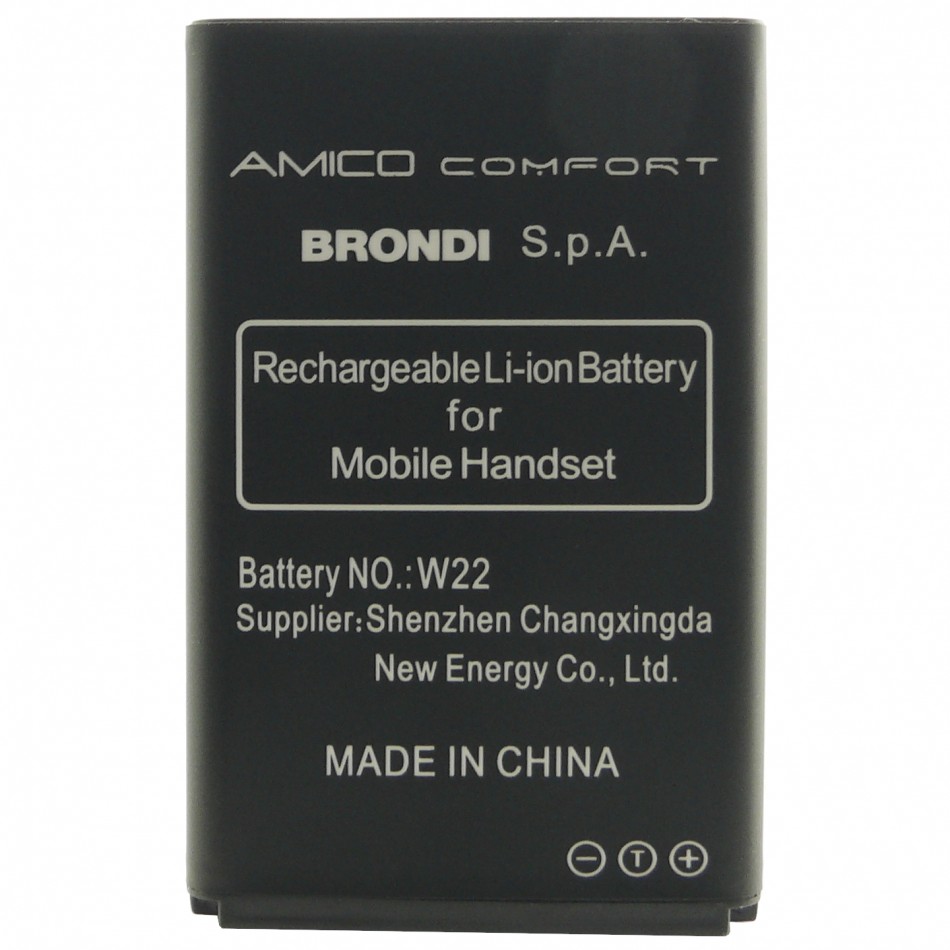 Batteria F6 a litio 800 mAh bulk Batteria F6 a litio 800 mAh bulk