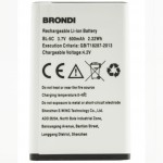 Batteria BL-5C a litio 600mAh bulk