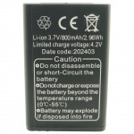 Batteria BRN800-5C a litio 800 mAh bulk