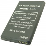Batteria BRN800-5C a litio 800 mAh bulk