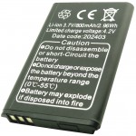 Batteria BRN800-5C a litio 800 mAh bulk