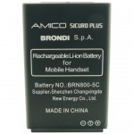 30002979 Batteria BRN800-5C a litio 800 mAh bulk per Brondi Amico Sicuro Plus