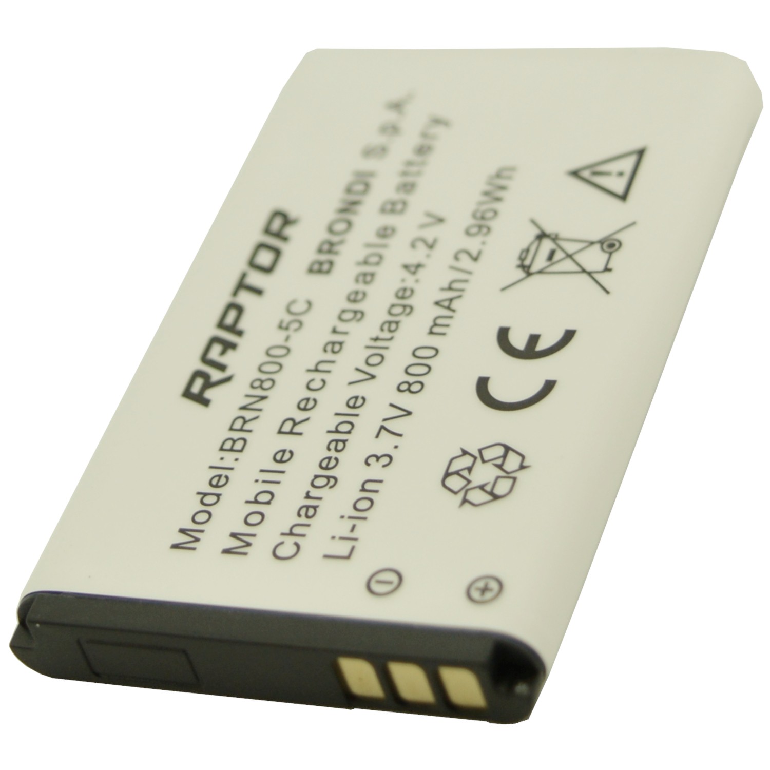 Batteria BRN800-5C a litio 800mAh bulk Batteria BRN800-5C a litio 800mAh bulk