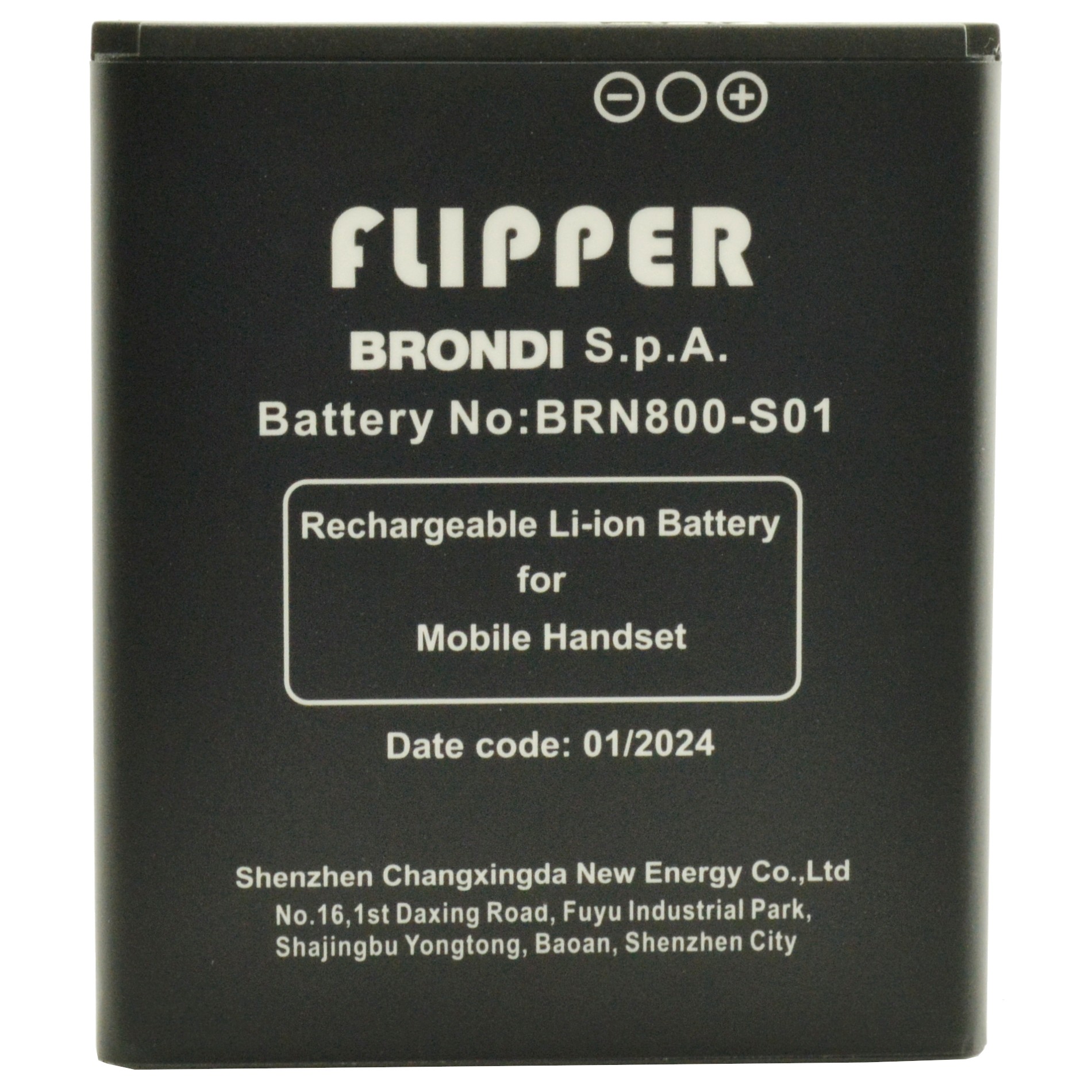 Batteria BRN800-S01 a litio 800 mAh bulk Batteria BRN800-S01 a litio 800 mAh bulk