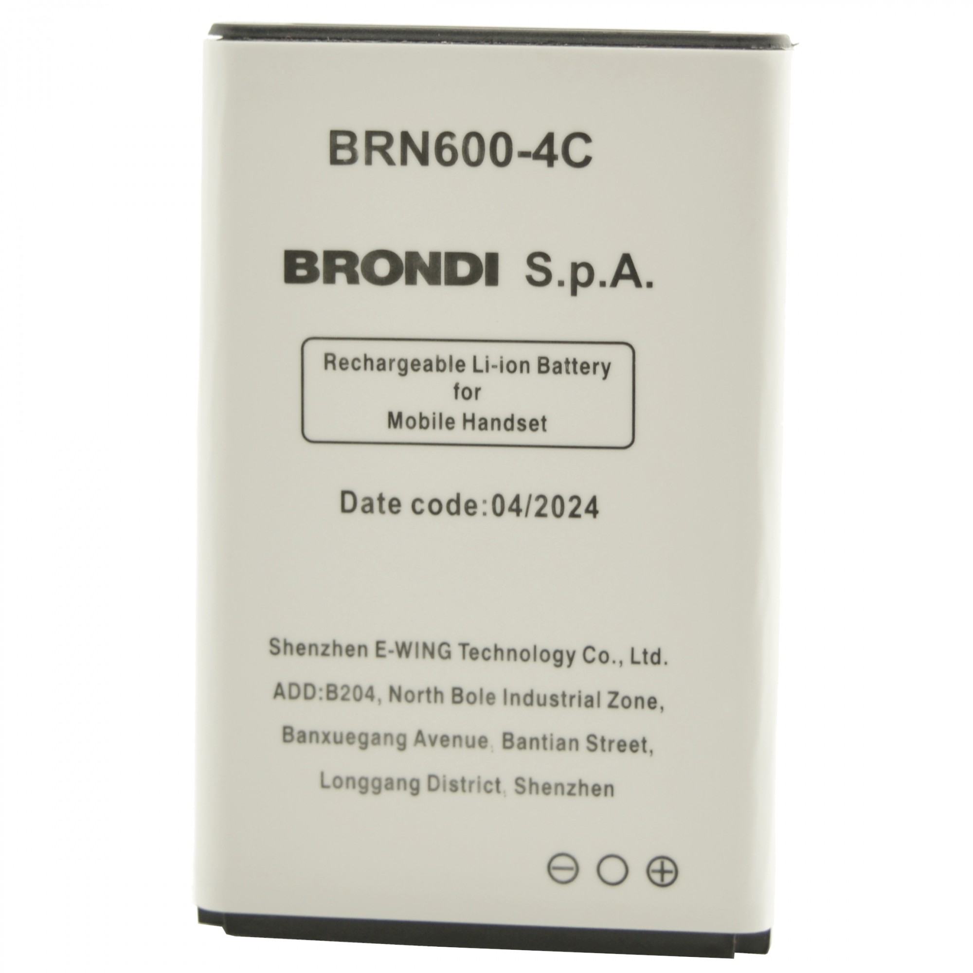 Batteria BL-4C a litio 600 mAh bulk Batteria BL-4C a litio 600 mAh bulk
