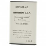 Batteria BL-4C a litio 600 mAh bulk