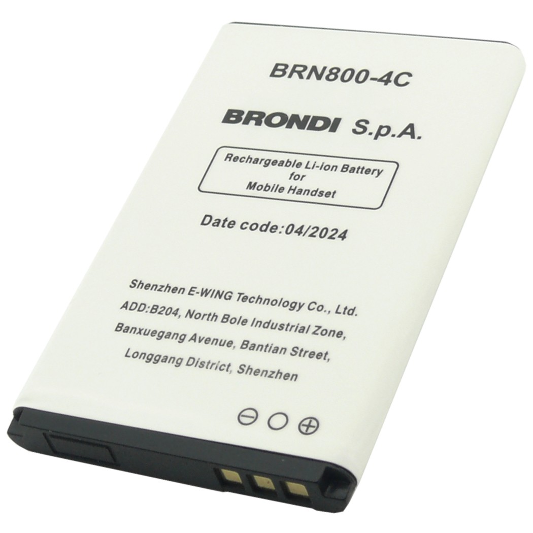 Batteria BL-4C a litio 800 mAh bulk Batteria BL-4C a litio 800 mAh bulk