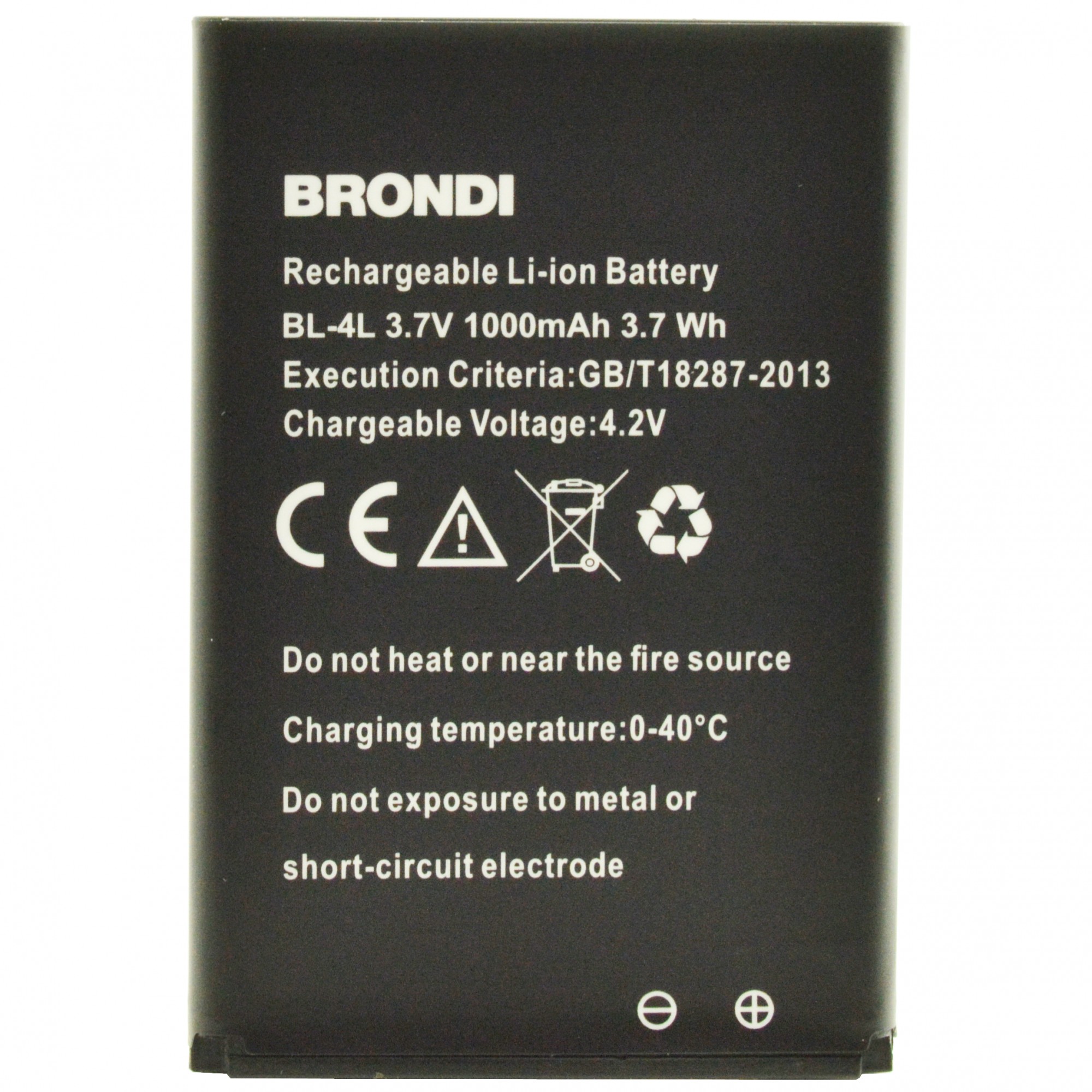 Batteria BL-4L a litio 1000mAh bulk Batteria BL-4L a litio 1000mAh bulk