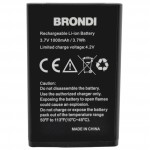 Batteria BRN1000-4C a litio 1000 mAh bulk