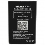 30003048 Batteria BRN1000-4C a litio 1000 mAh bulk
