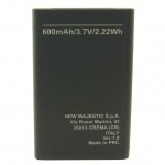 Batteria BTT-30n a litio 600 mAh bulk