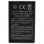 Batteria BRN800-5C a litio 800 mAh bulk