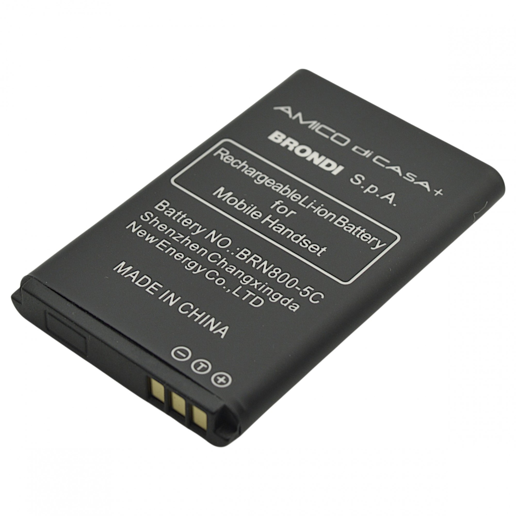 Batteria BRN800-5C a litio 800 mAh bulk