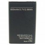 300055505 Batteria BTT-55s a litio 800mAh bulk per Majestic TLF-LUCKY 55S