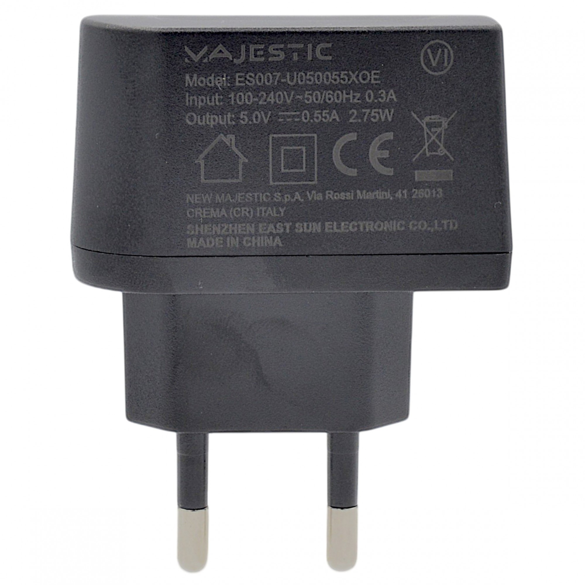 Alimentatore di rete da 550 mah