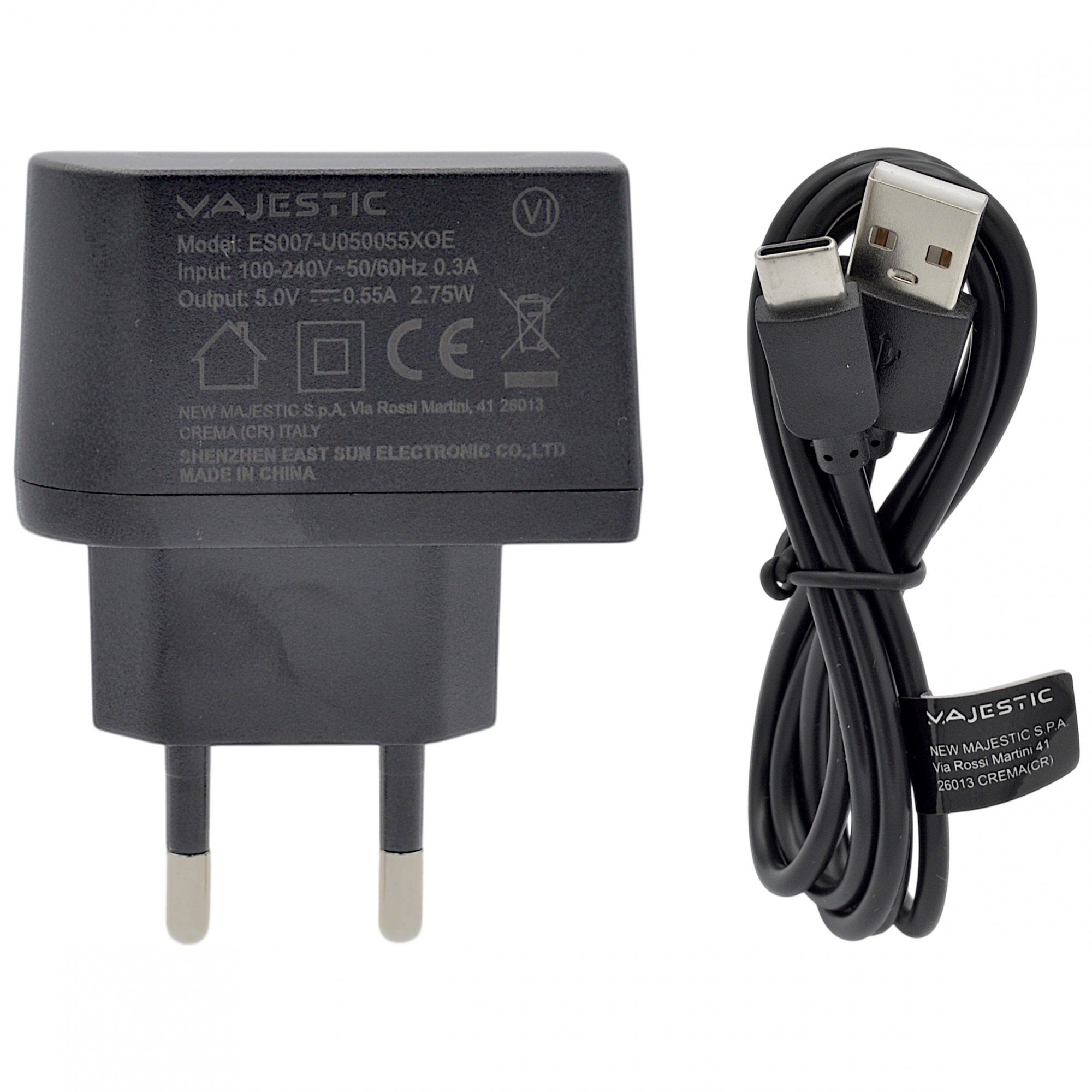 Alimentatore di rete da 550 mah
