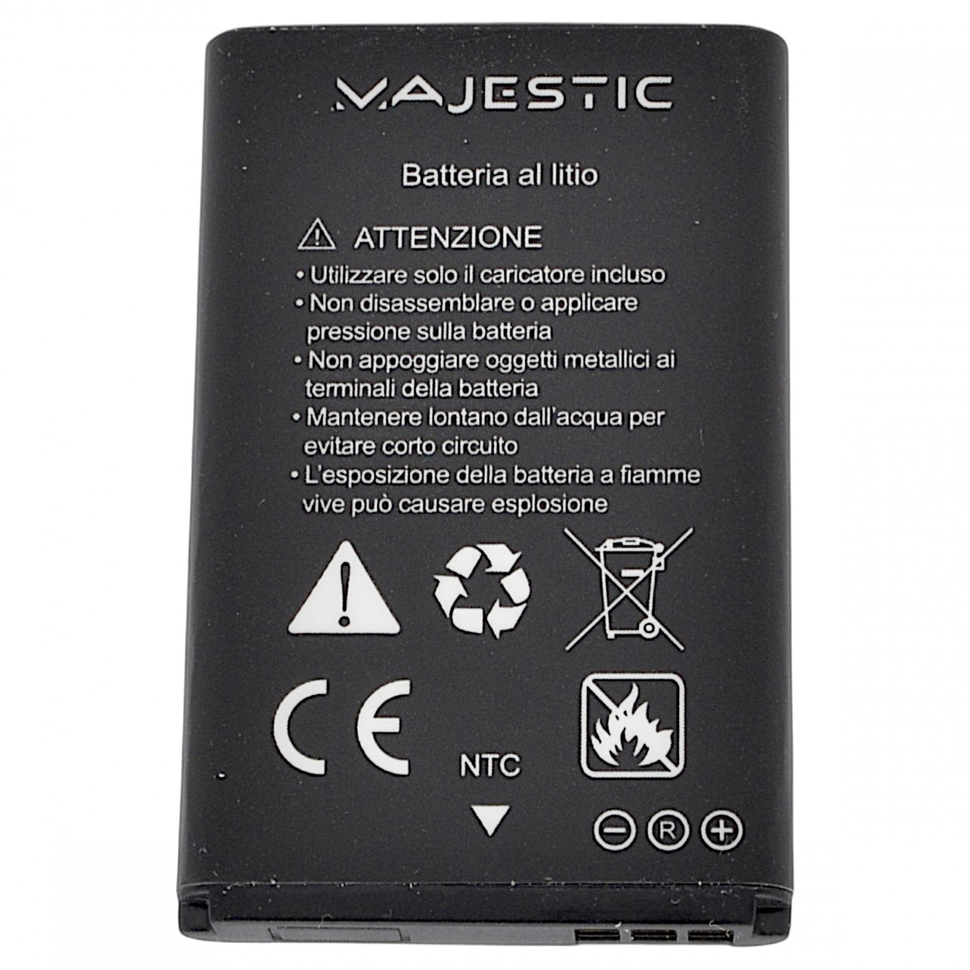 Batteria BTT a litio 1000 mAh bulk