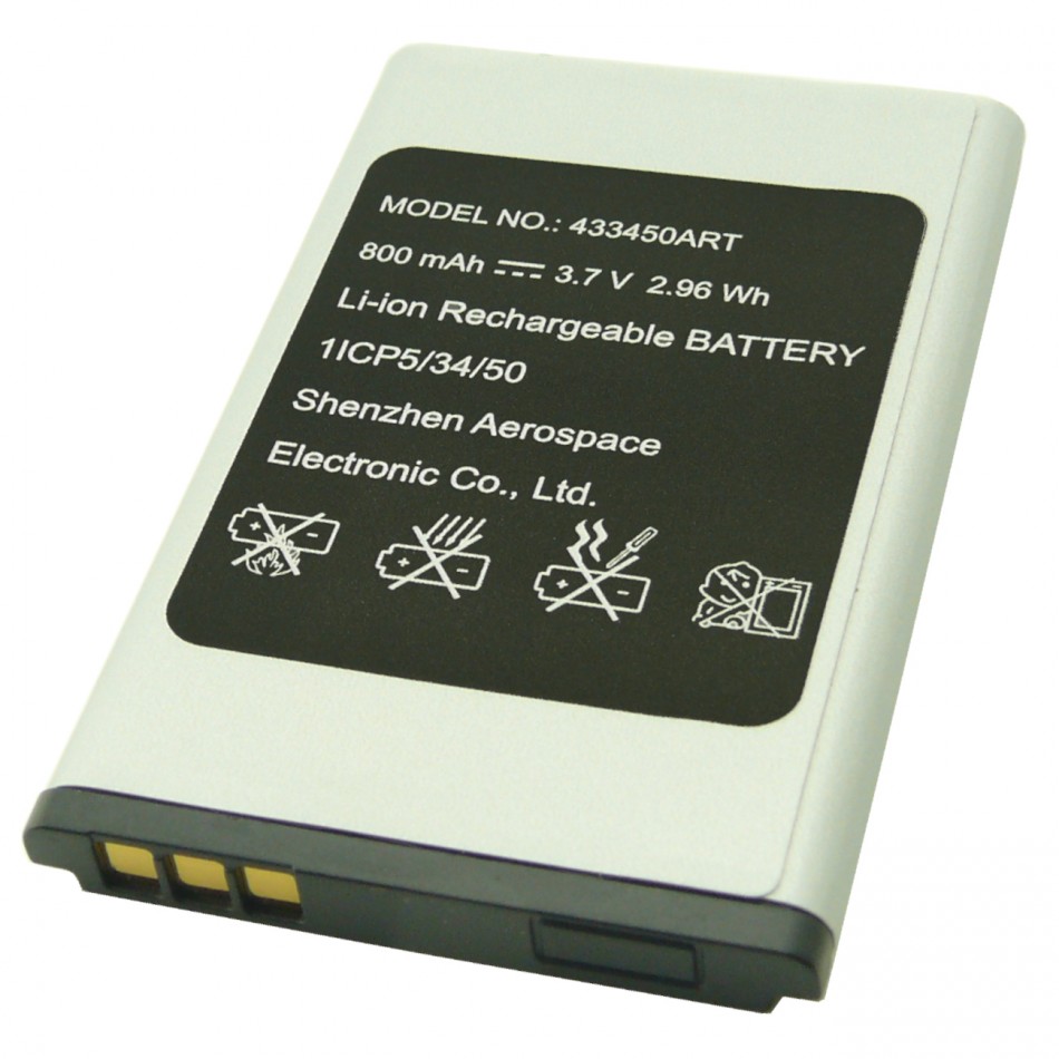 Batteria a litio 800 mAh bulk Batteria a litio 800 mAh bulk