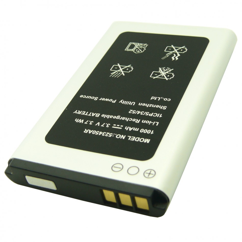 Batteria a litio 1000mAh bulk Batteria a litio 1000mAh bulk